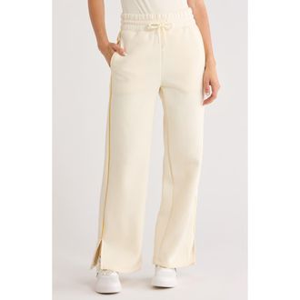 90 Degree by Reflex Finish Line Fleece Sweatpants in Sugar Swizzle at Nordstrom Rack, Size X-Small