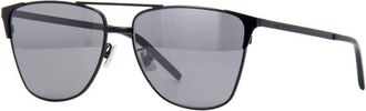 Saint Laurent Unisex Black Square Sunglasses SL280 002
