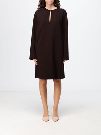 Liviana Conti Megan Viscose Mini Tunic Dress with Long Sleeves and Teardrop Neckline