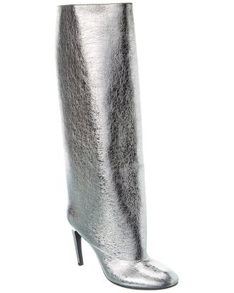 Sergio Rossi Arc Leather Knee-High Boot