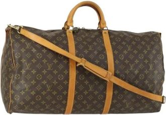 Louis Vuitton Pre-owned Weekend Bags, female, Brown, Size: ONE SIZE Pre-owned Weekend Bag