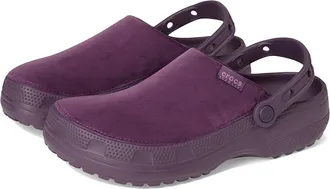 Crocs Classic Crafted Canvas Clogs Clog Shoes Plush Plum Velvet : Mens 5 - Womens 7 Medium