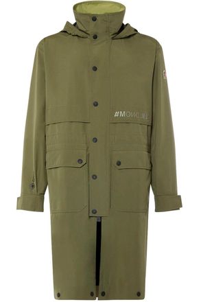 Moncler STEIG LONG PARKA Size: 4, colour: GREEN