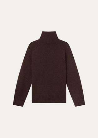 A.L.C. Archie Mock-Neck Cashmere Sweater