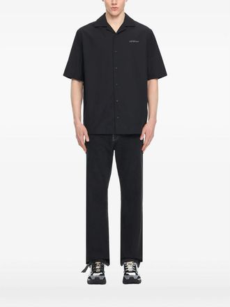 Off-white Arrow-detail Short-sleeve Shirt