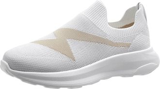 Generic Womens Slip on Walking Shoes Ladies Platform Plantar Fasciitis Sneakers Fashion and Autumn Women Mesh Breathable Flat Bottom Lightweight Solid Color C