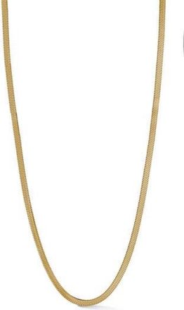 Yield of Men Mens Herringbone Chain Necklace in Gold at Nordstrom Rack