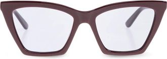 Alexander McQueen Zonnebril - Dames - Zonnebrillen - Rood - ONE Size - Accessoires