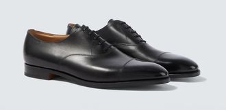 John Lobb Zapatos derby City II de piel