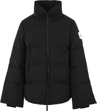 Afterlabel Jassen, Dames, Zwart, S, Leer, Tignes Jacket