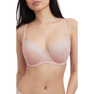 Skarlett Blue Spellbound Underwire Full Coverage Bra in Pink Pearl at Nordstrom Rack, Size 30Dd