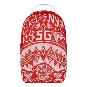 Sprayground Nitro Static Backpack Red B8563