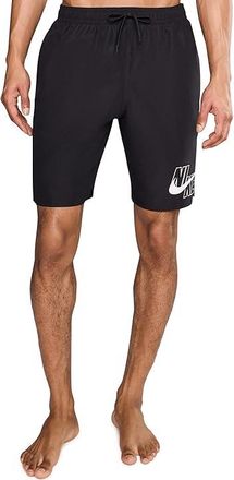 Nike Breaker Logo 9 Volley Mens Swimwear Black : 2XL, Polyester
