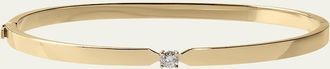 Lana Jewelry 14K Gold Vanity Solo Faux Tension Diamond Bangle