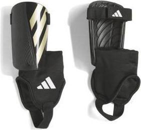 adidas Performance Junior scheenbeschermers Tiro Match zwart/goud met./wit