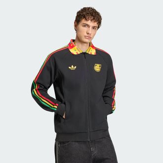 adidas Mens adidas Jamaica x Bob Marley Away Anthem Jacket