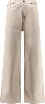 Valentino Wide Jeans - Heren - Loose Fit Jeans - Wit - W32 - Jeans