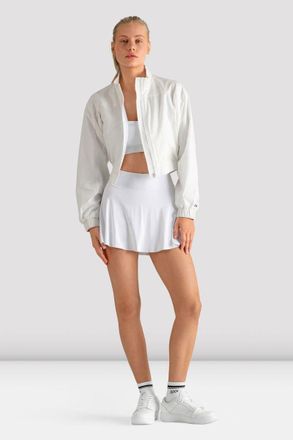 Bloch BLOCH Ladies Apex Cropped Bomber Jacket, White