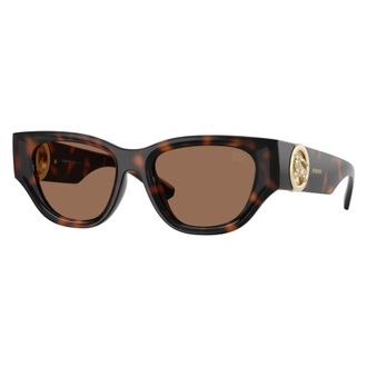 Burberry Sunglasses, female, Brown, Size: 52 MM Be4467U Cat-eye Sunglasses