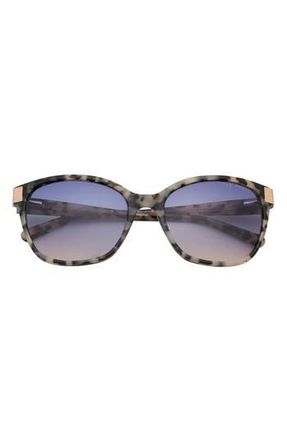 Ted Baker 56mm Cat Eye Sunglasses in Ivory at Nordstrom Rack