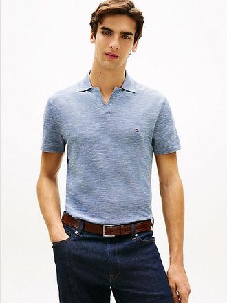 Tommy Hilfiger Regular Fit Textured Oxford Pique Polo Shirt