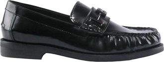 Francesco Biasia Vintage Bloemenjurk - Dames - Loafers - Zwart - 37 EU - Schoenen