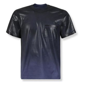 Maison Margiela T-Shirts, male, Blue, Size: XL Cotton Jersey T-Shirt