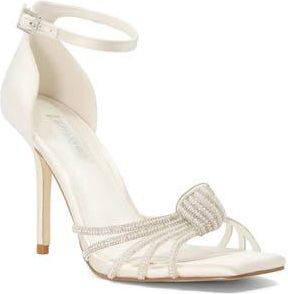 Dune London Morellas Sandal in Ivory-Satin at Nordstrom Rack, Size 11Us / 41Eu