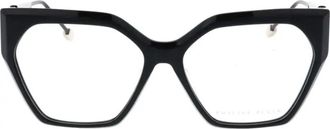 Philipp Plein Brillen op recept - Dames - Brillen - Zwart - 54 MM - Accessoires