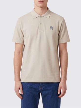 Maison Kitsun&eacute; Polo in cotone con logo Maison Kitsun&eacute;
