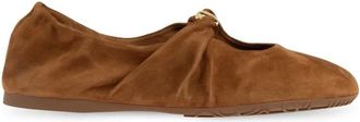 Loewe Schoenen, Dames, Bruin, 38 EU, Leer, Pebble Soft Ballerina