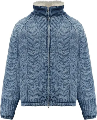 Diesel Jassen, Heren, Blauw, XL, Katoen, D-Kraps-S Jas
