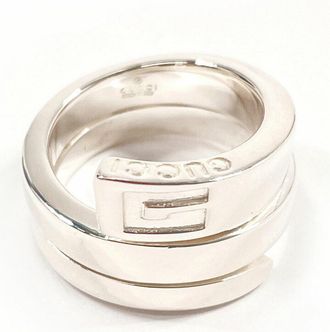 Gucci Silver Silver 925 Band Ring (Pre-Owned)