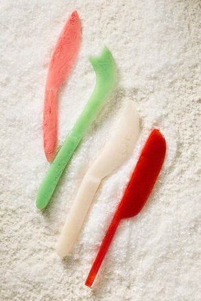 Anthropologie Mignon Festive Resin Spreaders, Set of 4