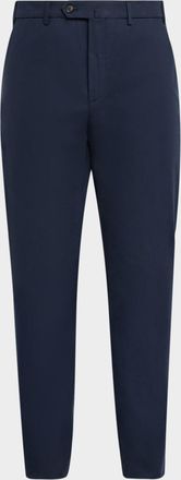Loro Piana Mens Carlo Hyannis Straight Cotton Trousers