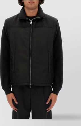 Gucci quilted high collar sleeveless vest