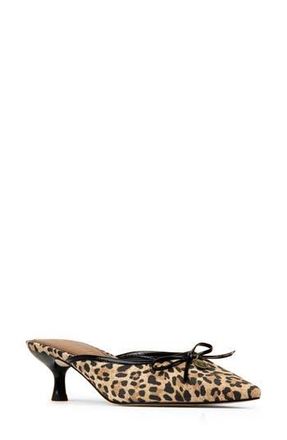 Donald J Pliner Soel Kitten Heel Mule in Natural/Black at Nordstrom Rack, Size 7.5
