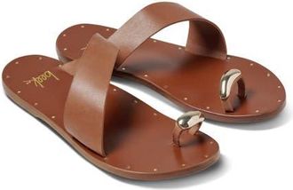 beek Goldfinch Slide Sandal in Tan at Nordstrom, Size 9