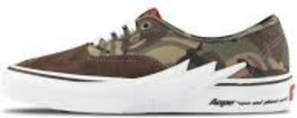 Vans x Ape Authentic Volt Brown Green White VN000BWCCMA1