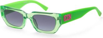 Dsquared2 Womens 53 mm Green Sunglasses
