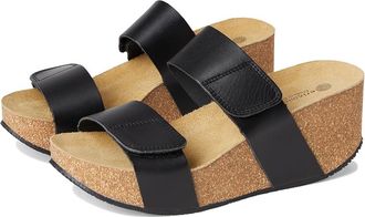 Eric Michael Lily Womens Sandals Black : EU 40 (US Womens 9.5-10) M (B), Leather