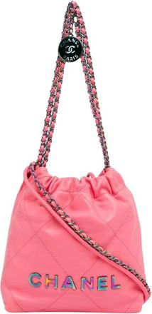 Chanel Pre-owned 19 Mini Bag - Pre-owned - Mujer - Rosa - ONE SIZE