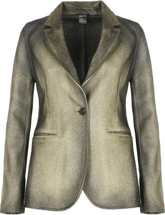 Avant Toi Enkelrijige Blazer - Dames - Blazers - Veelkleurig - XS - Jassen
