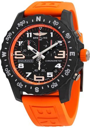 Breitling Endurance Pro Chronograph Quartz Black Dial Mens Watch X82310A51B1S1