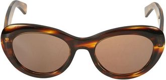 K&agrave;dor Capri Glossy Tortoiseshell Cat-Eye Sunglasses