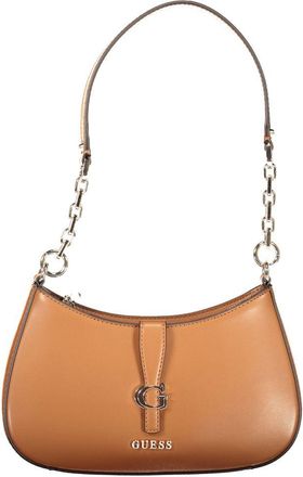 Guess Marrone Poliuretano Women Womens Handbag