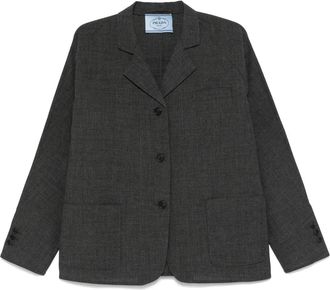 Prada Giacca Stuoia - Grigio