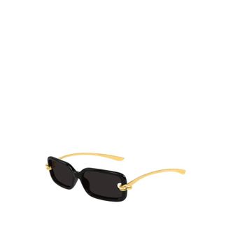 Bottega Veneta Sunglasses, female, Black, Size: 56 MM Sunglasses