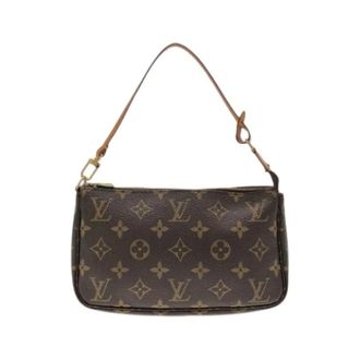 Louis Vuitton Pre-owned Shoulder Bags, female, Brown, Size: ONE SIZE Pre-owned Pochette Pouch