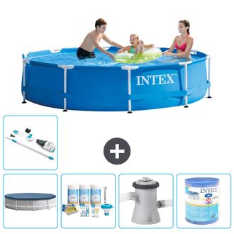 Intex Piscina Con Estructura Redonda - 305x76 Cm - 7-piezas S31484
